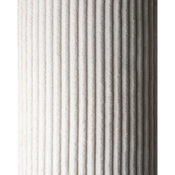 Cuscino per divano da bambini color crema con rivestimento in velluto a coste Block – Wigiwama-image-2