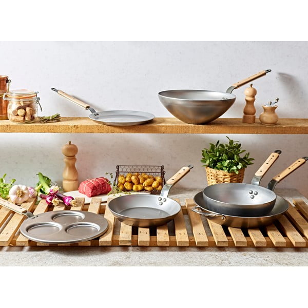 Padella in acciaio Mineral, ø 27 cm Mineral B - de Buyer-image-4