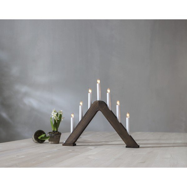 Portacandele LED con alimentazione a corrente (altezza totale 36 cm) Jarve – Star Trading-image-3