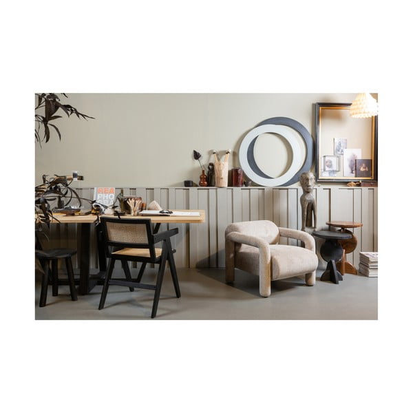 Sedia da pranzo in legno di pino nero Gunn - WOOOD-image-2