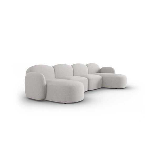 Divano angolare grigio chiaro Blair - Micadoni Home-image-2