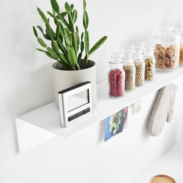 Mensola in metallo bianca 90 cm - YAMAZAKI-image-2