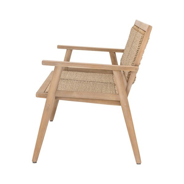 Divano da giardino di colore naturale in legno massiccio Sorrento – Bloomingville-image-3