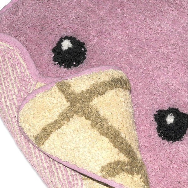 Tappeto da bagno in cotone rosa-marrone, 44 x 68 cm Ice Cream - Mr. Fox-image-3