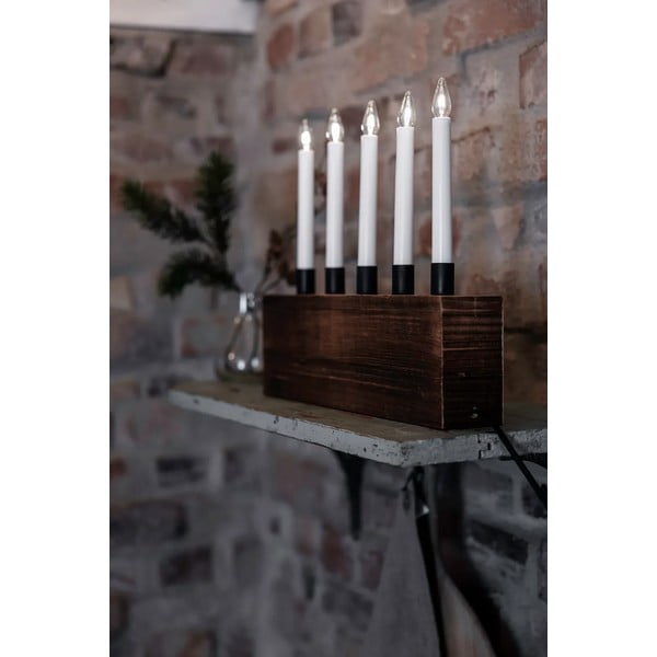 Decorazione luminosa natalizia marrone Albero - Markslöjd-image-4