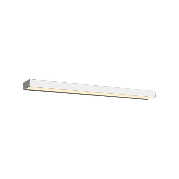 Lampada da parete a LED in argento lucido (lunghezza 90 cm) Rocco - Trio-image-3