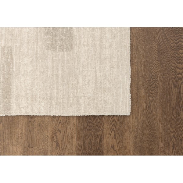 Tappeto beige in lana 160x240 cm Agnus Brush Lines – Agnella-image-4