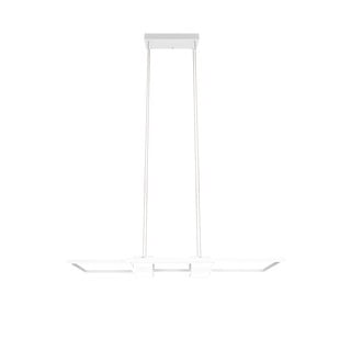Lampadario bianco a LED dimmerabile con telecomando Albany - Trio