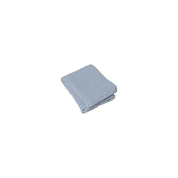 Asciugamano Ashley in cotone azzurro, 100 x 50 cm - Blomus