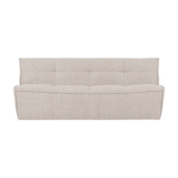 Divano beige con rivestimento in bouclé 204 cm Cluster – vtwonen