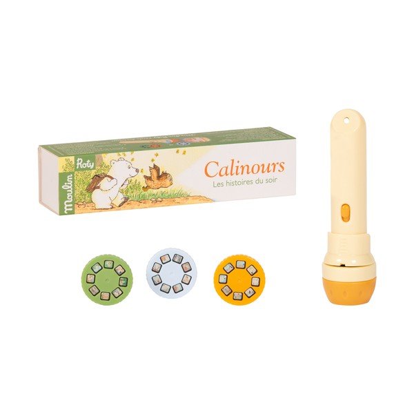 Proiettore di cartoni animati Bear Calinours - Moulin Roty