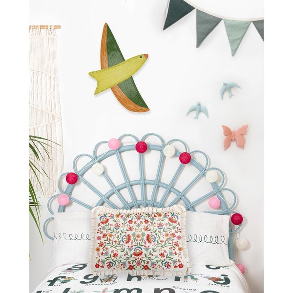 Cuscino con fiori messicani in lino, 50 x 35 cm - Little Nice Things-image-1