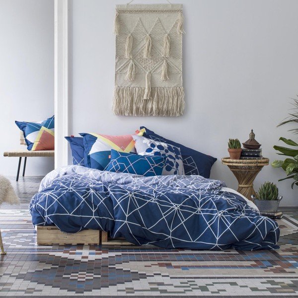 Copripiumino in cotone Meraki, 220 x 220 cm - Blanc-image-2