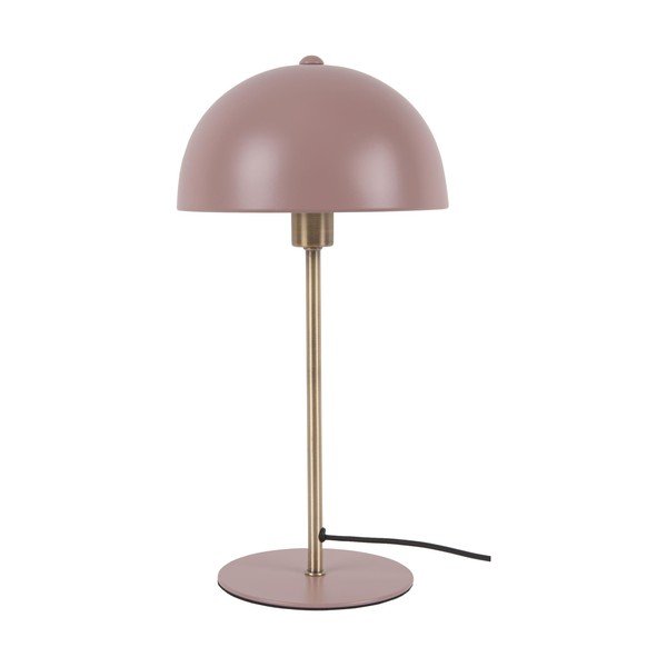 Lampada da tavolo rosa con dettagli dorati Bonnet - Leitmotiv