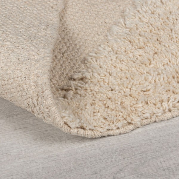 Tappeto in cotone beige 120x170 cm Tessa Diamond - Flair Rugs-image-2