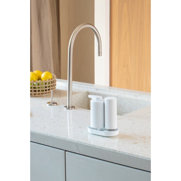 Supporto per detersivo bianco in plastica SinkStyle - Brabantia-image-1