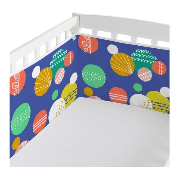 Coprimaterasso per culla in cotone, 210 x 40 cm Geo Jungle - Moshi Moshi-image-1