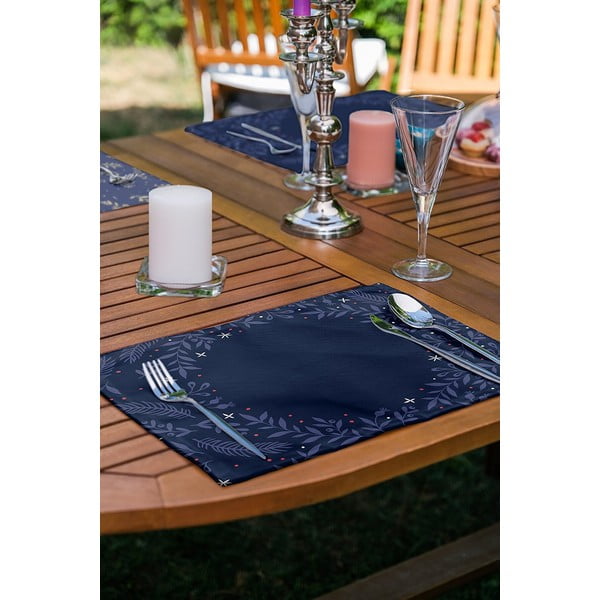 Tovaglietta di stoffa natalizia 6 pezzi 35x45 cm Six Ame Servis - Mila Home-image-2