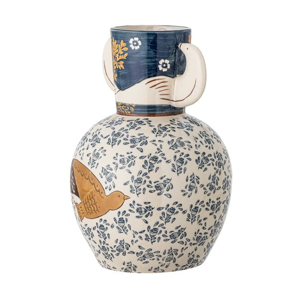 Vaso in gres dipinto a mano (altezza 23,5 cm) Hezha - Bloomingville-image-4