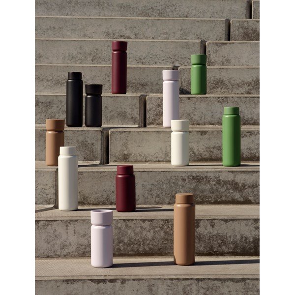 Tazza termica burgundy in acciaio inox 400 ml Singles – Zone-image-3