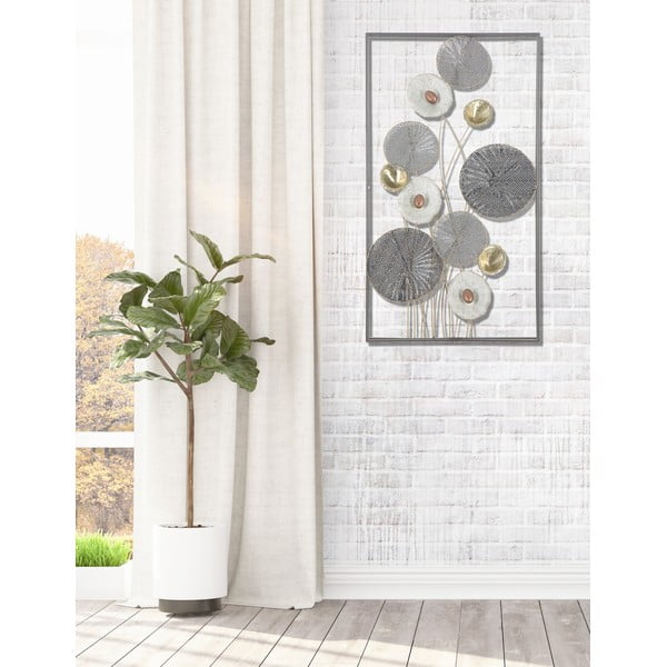 Decorazione da parete in metallo , 50 x 90,5 cm Grid - Mauro Ferretti-image-1