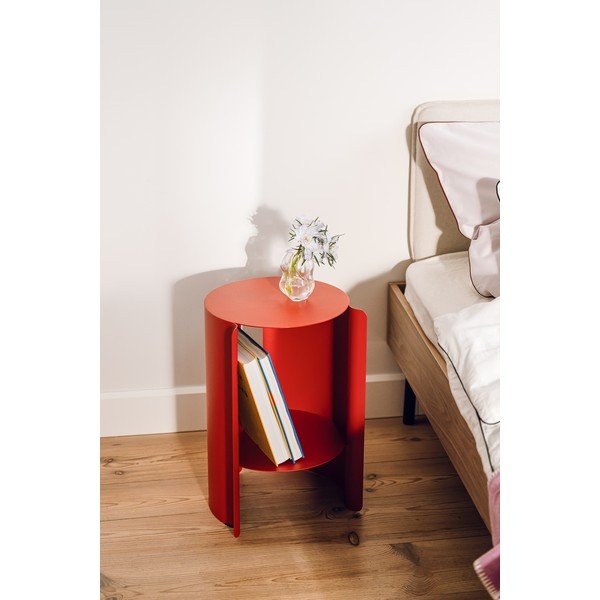 Tavolino rotondo in acciaio ø 32 cm Wa – noo.ma-image-1