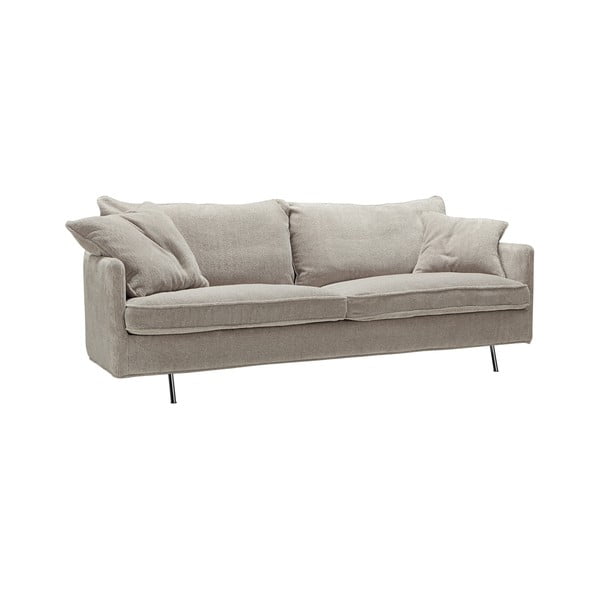 Divano grigio chiaro 216 cm Julia – Sits-image-2