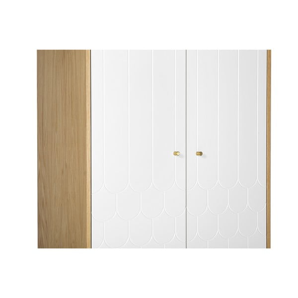 Armadio bianco 80x190 cm Lia - Woodman-image-4