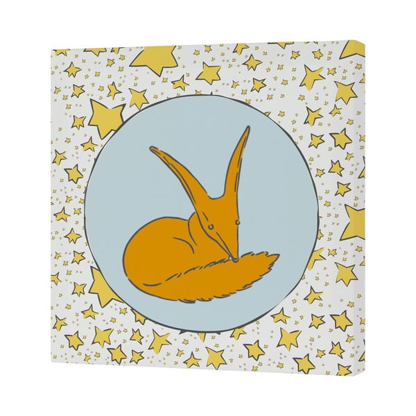 Quadro per bambini 27x27 cm Son Monde - Mr. Fox