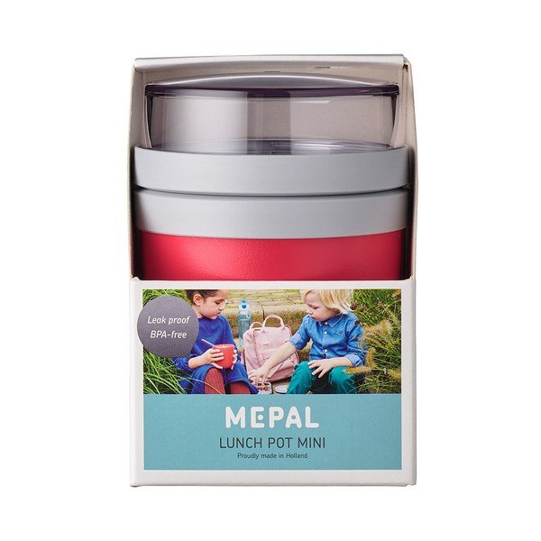 Scatola rossa per snack Mini Ellipse - Mepal-image-2