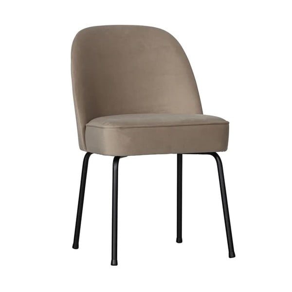 Sedie da pranzo in set beige in velluto 2 pz Vogue – WOOOD