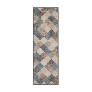 Tappeto blu-beige 200x80 cm Terrain - Hanse Home