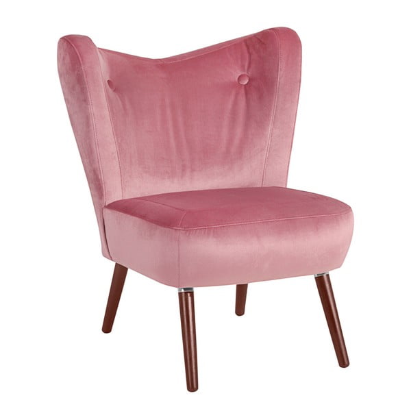 Poltrona rosa Velvet Sari - Max Winzer