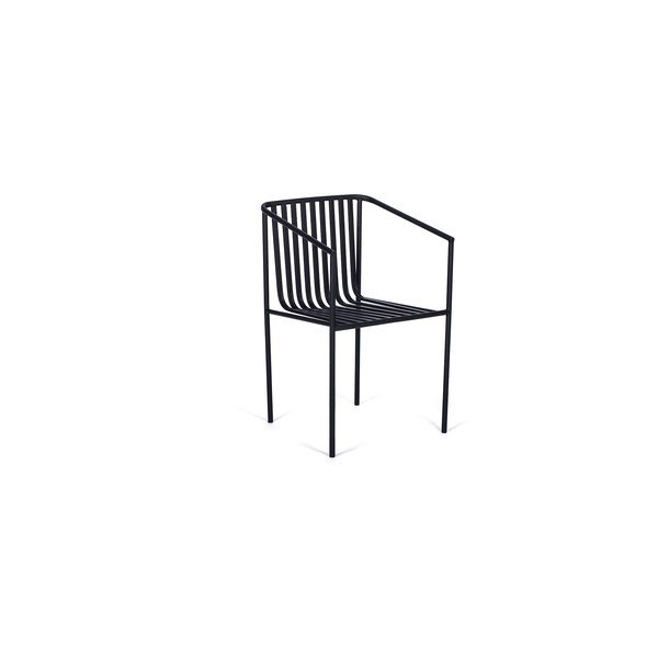 Set di 2 sedie da giardino nere Cecile - Bonami Selection