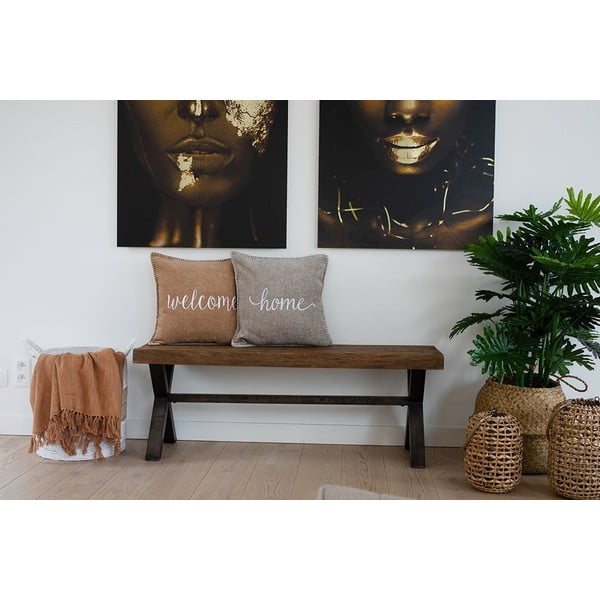 Cuscino decorativo marrone, 45 x 45 cm Damian W - Tiseco Home Studio-image-1