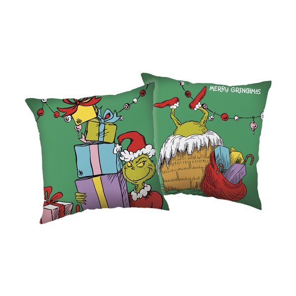 Cuscino per bambini 40x40 cm Grinch – Jerry Fabrics