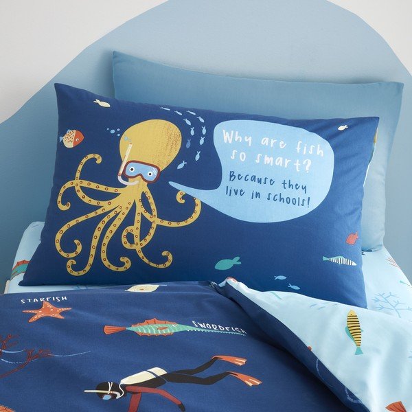Biancheria da letto per bambini 200x135 cm Ocean Life - Catherine Lansfield-image-2