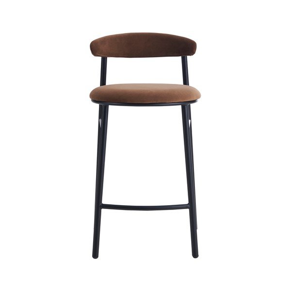 Sgabello da bar marrone in metallo (altezza della seduta 66 cm) Doggi – Ellos Home-image-4