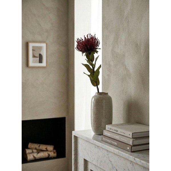 Fiore artificiale (altezza totale 74 cm) Protea – Ego Dekor-image-1