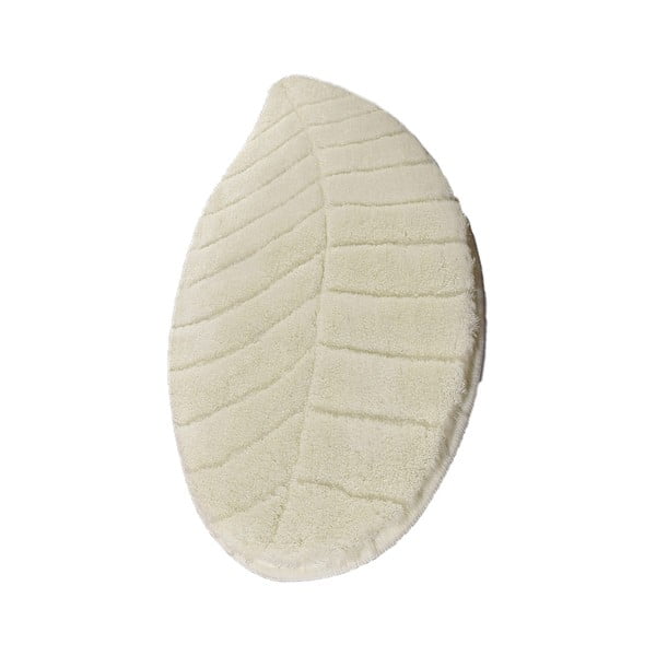 Tappetino per il bagno color crema 60x100 cm Jungle Leaf – Foutastic-image-4