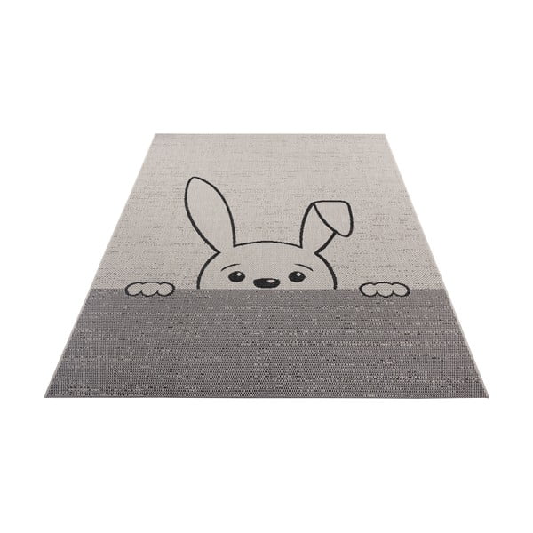 Tappeto per bambini Bunny color crema, 80 x 150 cm - Ragami-image-3