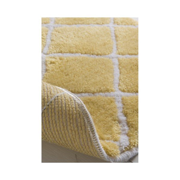 Tappeto da bagno giallo Russmo Ananas, 100 x 60 cm - Foutastic-image-1