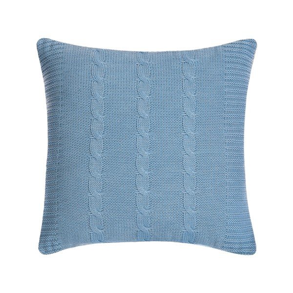 Polštář s výplní Fancy Light Blue, 43x43 cm