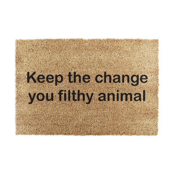 Zerbino in cocco 40x60 cm Keep the Change - Artsy Doormats