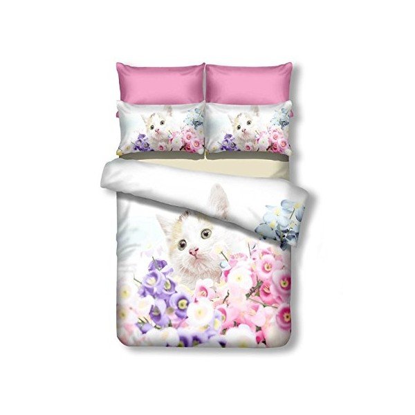 Lino in microfibra Sweetness, 200 x 220 cm - DecoKing