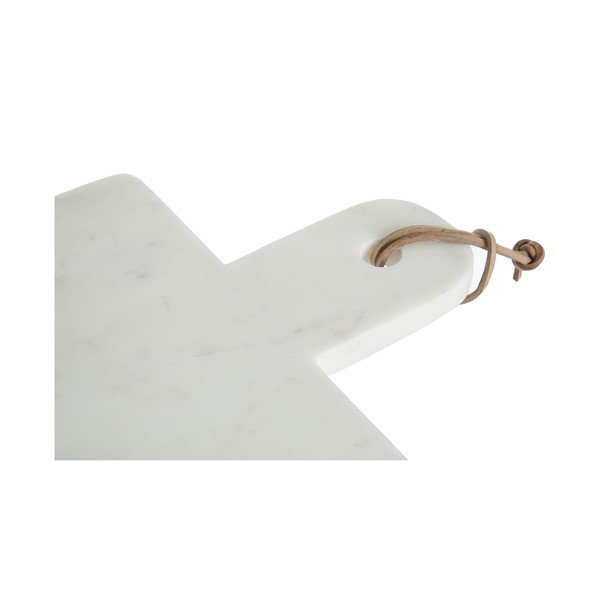 Tagliere in marmo bianco e grigio Paddle - Premier Housewares-image-2