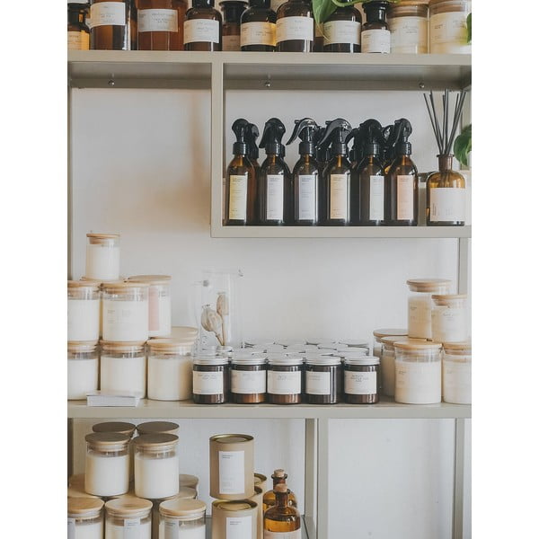 Candela in cera di soia profumata tempo di combustione 40 h #57 Chamomile, Linden, Birch – Perfumed Prague-image-2