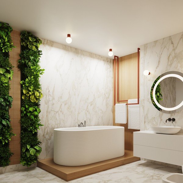 Lampada da parete arancione ø 12 cm Orbital – Sollux-image-2