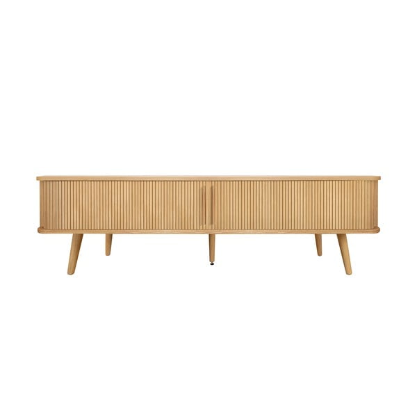 Mobile TV di colore naturale con effetto rovere 178x50x40 cm Rove – Woodman