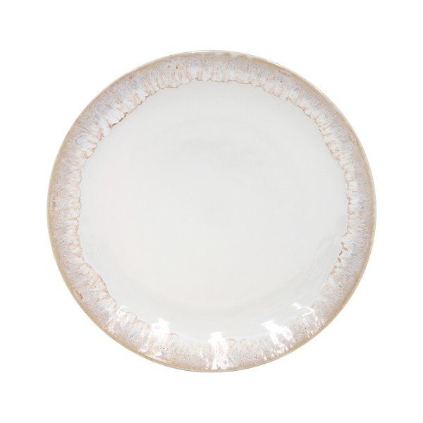 Piatto da dolce bianco in gres ø 22 cm Taormina – Casafina